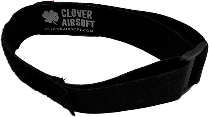 Clovair Faux Tourniquet for Airsoft Medic System, Black, Durable Hook and Loop Airsoft Bandage - Image 3